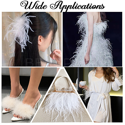 5M Fashion Ostrich Feather Trimming DIY-GF0009-45B-02-1