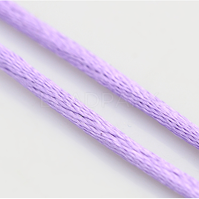 Nylon Satin Rattail Cords LS-NWIR-O001-A-12-1