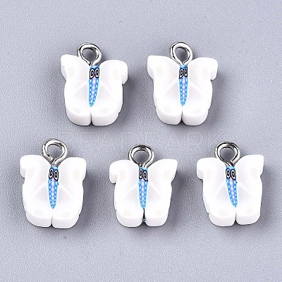 Handmade Polymer Clay Charms CLAY-T016-62-1