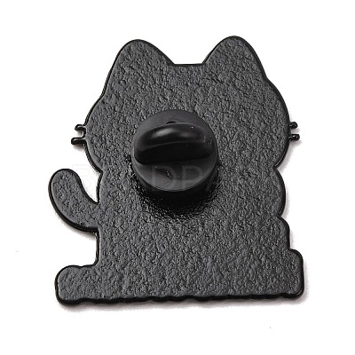 I Hate It Here Crying Cat Enamel Pins JEWB-B047-01D-1