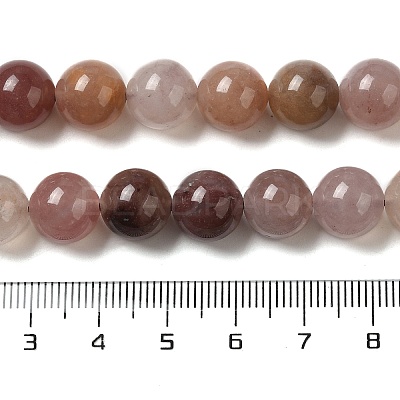 Natural Strawberry Quartz Beads Strands G-H298-A03-04-1