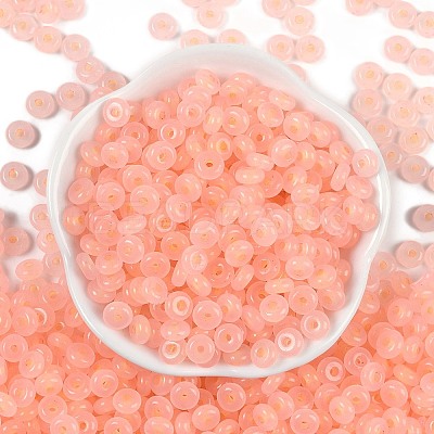 Transparent Colours Glass Seed Beads SEED-P008-01B-11-1