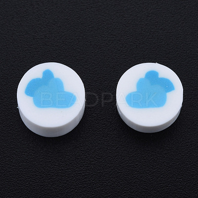 Handmade Polymer Clay Beads CLAY-N011-81F-1