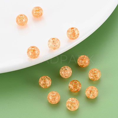 Transparent Crackle Acrylic Beads MACR-S373-66-N05-1