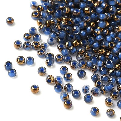 Electroplated Glass Beads X-GLAA-Q120-02A-03-1