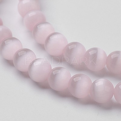 Cat Eye Beads Strands X-CER56-1