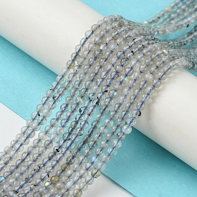 Natural Labradorite Beads Strands G-Z034-B04-01-1