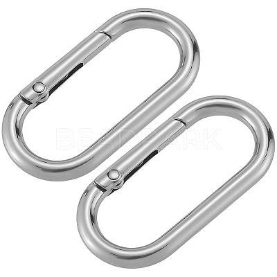 6Pcs Alloy Spring Gate Rings FIND-SP0001-24P-1