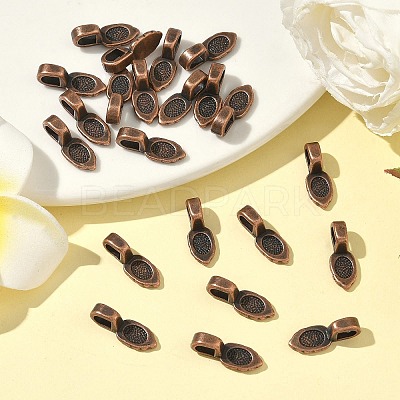 Tibetan Style Pendant Bails LS-RAB3357Y-1