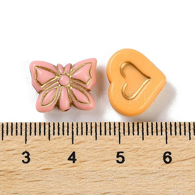 Opaque Acrylic Beads X1-MACR-L005-04B-1