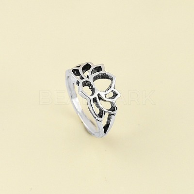 Hollow Out Lotus Flower Alloy Toe Rings FS-WGB7AA3-01-1