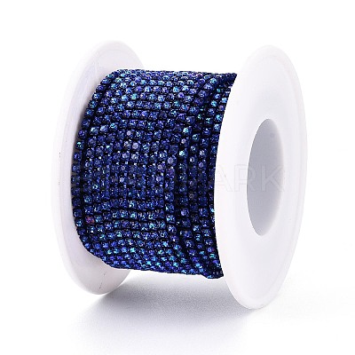 Iron Rhinestone Cup Chains CH-T006-05B-15-1