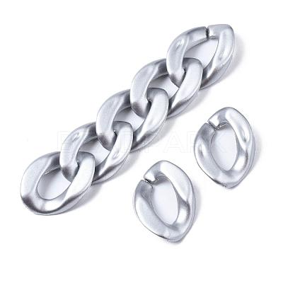 Opaque Acrylic Linking Rings OACR-S038-003B-05-1
