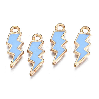 Alloy Enamel Pendants ENAM-N054-025J-1