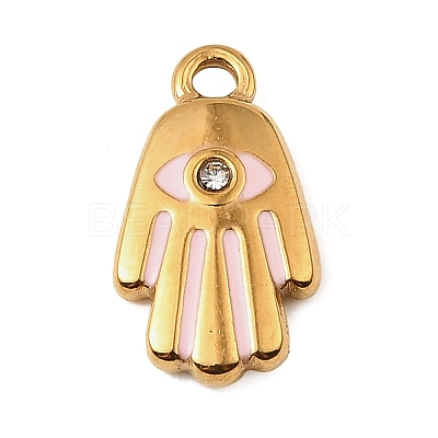 304 Stainless Steel Enamel Pendants STAS-Z199-01G-01-1
