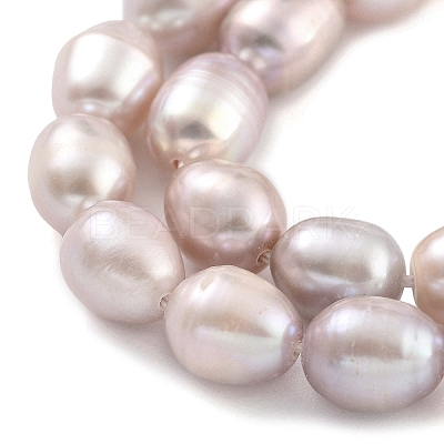 Natural Cultured Freshwater Pearl Beads Strands PEAR-P062-10B-1