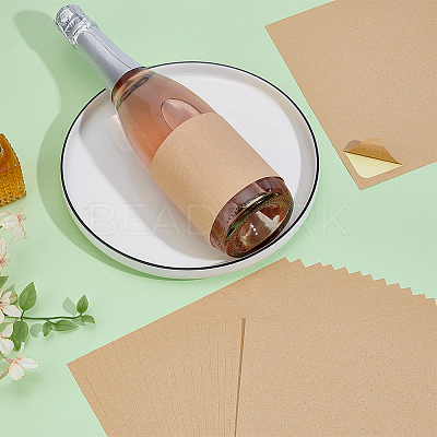 Wine Blank Adhesive Label DIY-WH0060-63B-02-1