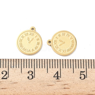 304 Stainless Steel Charms KK-D503-09G-1