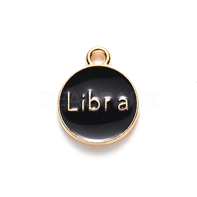 Alloy Enamel Pendants LS-ENAM-S124-01A-08K-1