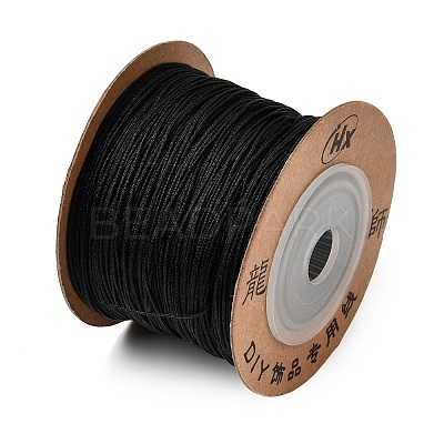Nylon Braided Cord for Jewelry Making Macrame Craft NWIR-N003-0.6mm-05F-1