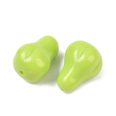 Opaque Acrylic Beads OACR-G054-01A-1