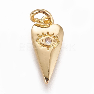 Brass Pendants KK-L188-05G-1