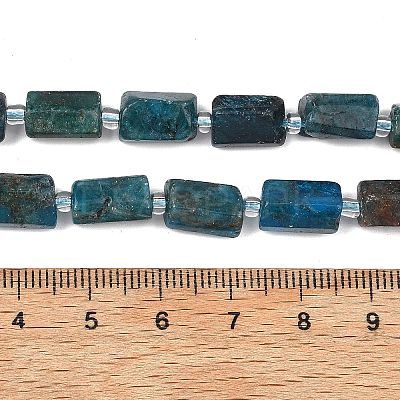 Natural Apatite Beads Strands G-H352-A01-02-1