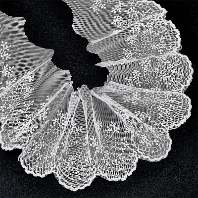Polyester Lace Trims SRIB-WR0001-15B-1