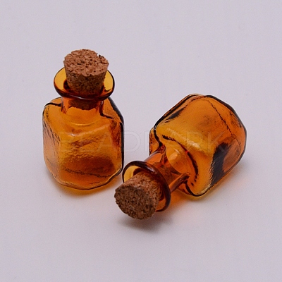 Mini High Borosilicate Glass Bottles GLAA-WH0018-76C-1