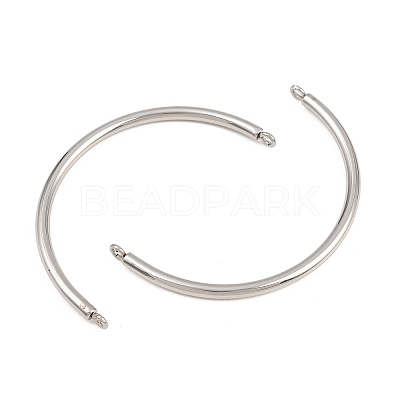 304 Stainless Steel Cuff Bangles Making STAS-H240-68P-1