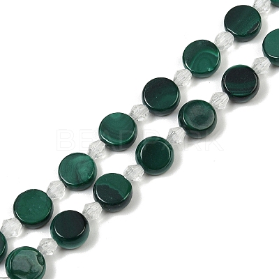 Natural Malachite Beads Strands G-L630-E01-8mm-1