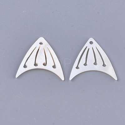 Freshwater Shell Pendants SHEL-S274-80-1