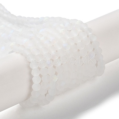 Transparent Glass Beads Strands LS-EGLA-A044-T6mm-MB19-1