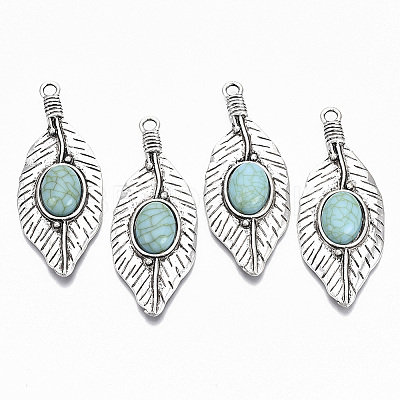 Tibetan Style Alloy Big Pendants LS-PALLOY-R113-012-RS-1
