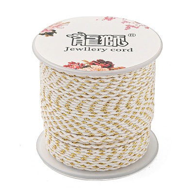 4-Ply Polycotton Cord with Metallic Thread OCOR-Z003-C25-1