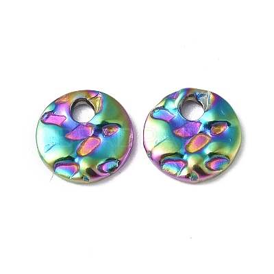 Ion Plating(IP) 304 Stainless Steel Charms STAS-C066-30M-1