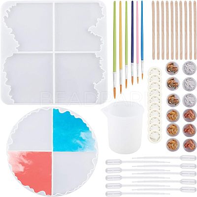 DIY Cup Mat Making DIY-OC0002-22-1