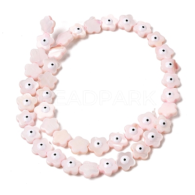 Dyed Natural Freshwater Shell Beads Strands SHEL-A006-03C-1