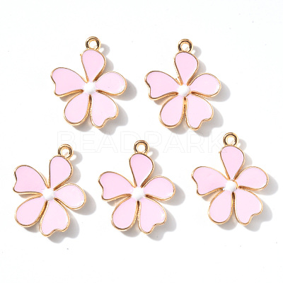 Alloy Enamel Pendants ENAM-R058-01C-1