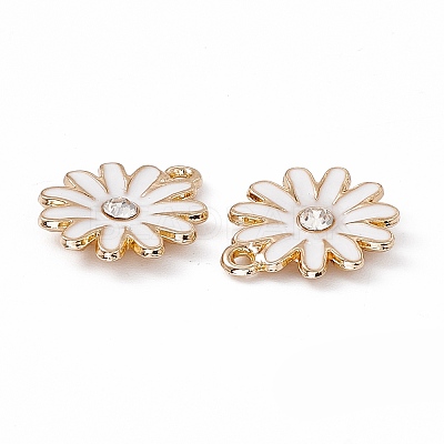 Alloy Rhinestone Pendants PALLOY-P287-01LG-04-1