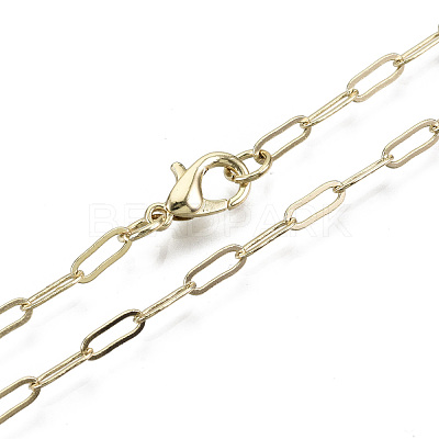 Brass Paperclip Chains MAK-S072-10B-KC-1
