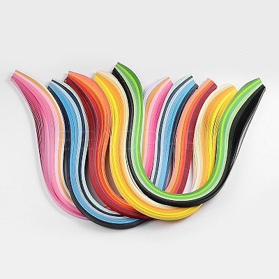 Colorful Strips Quilling Paper 39 cm