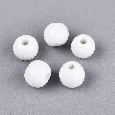 Vintage Handmade Porcelain Beads PORC-Q006-13A-39-1