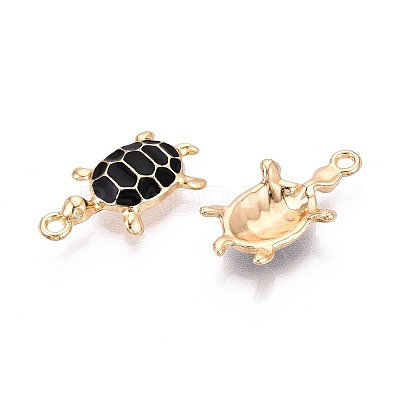 Alloy Enamel Pendants PALLOY-T092-26G-01-1