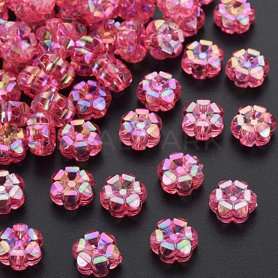 Transparent Acrylic Beads MACR-S373-06-C08-1