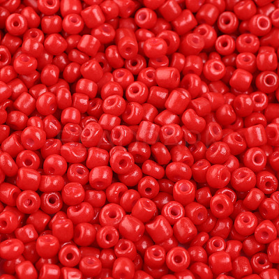 Baking Paint Glass Seed Beads SEED-S003-K20-1