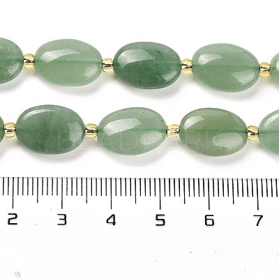Natural Green Aventurine Beads Strands G-H005-A02-02-1