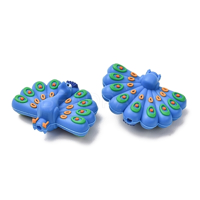 3D Animal Theem Silicone Beads SL-CBAC089-01C-1