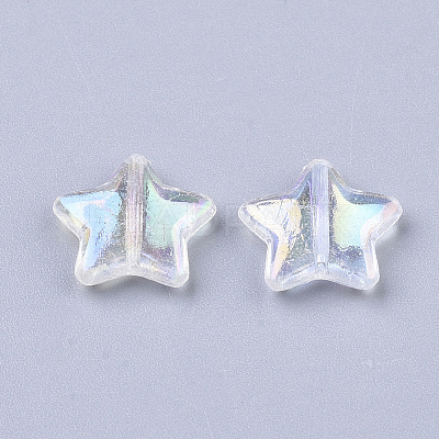 Acrylic Beads & Pendants X-MACR-T032-01-1