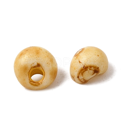 Opaque Glass Beads GL-CBA31A4-01C-1